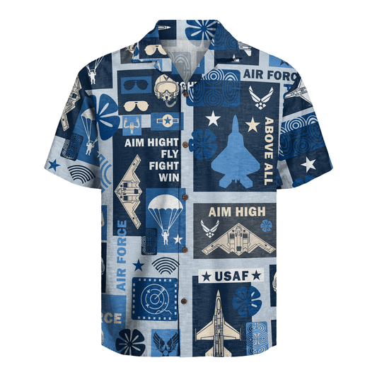 US Air Force Hawaiian Shirt
