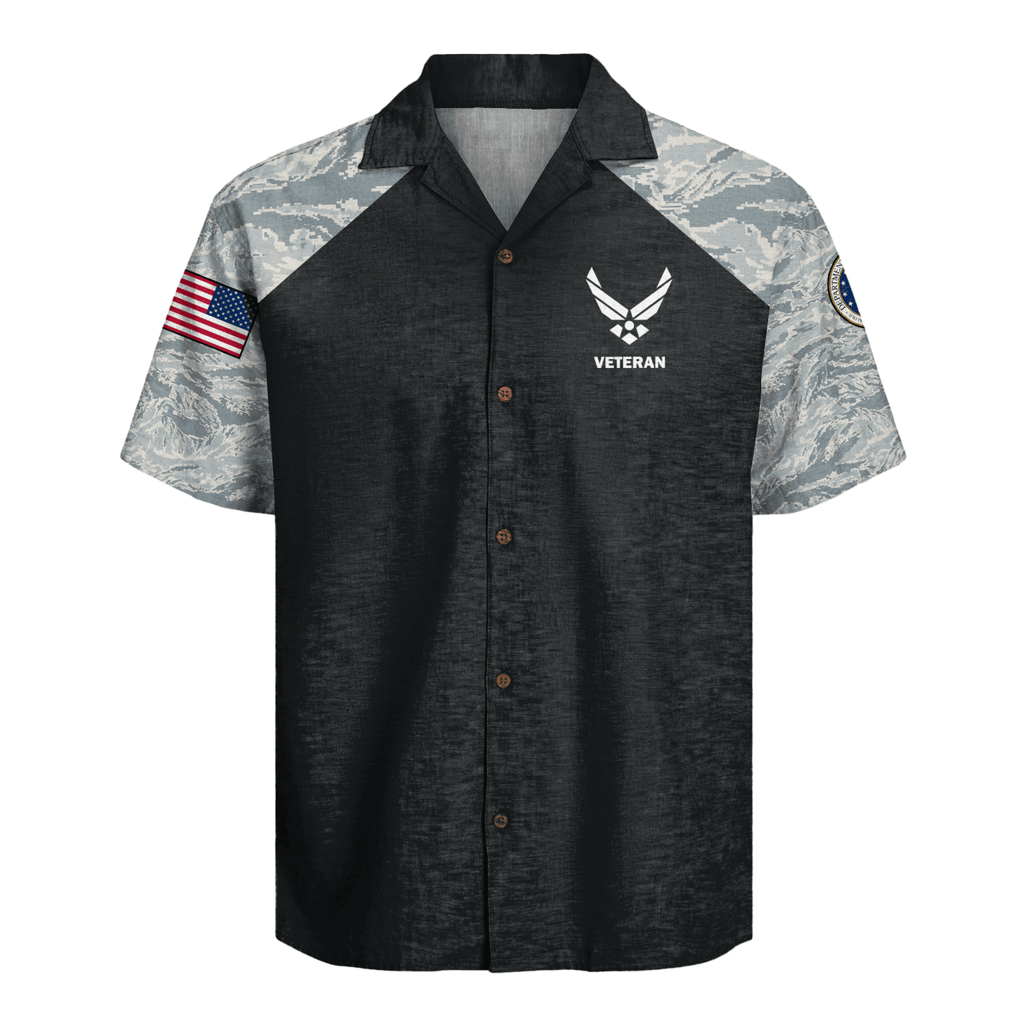 US Air Force Veteran Hawaiian Shirt