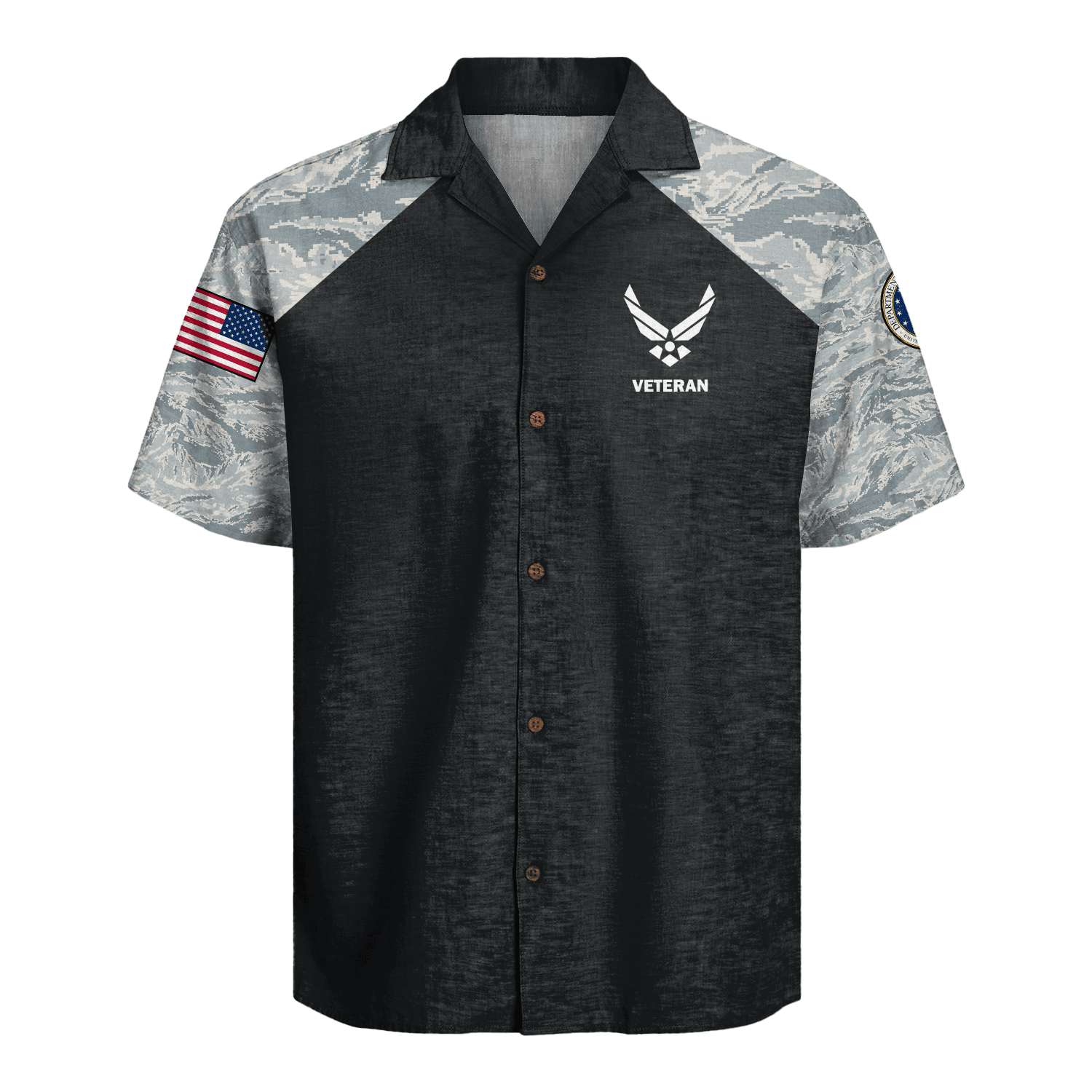US Air Force Veteran Hawaiian Shirt