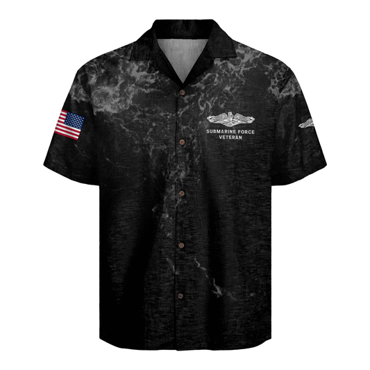 US Navy Submarine Veteran Hawaiian Shirt
