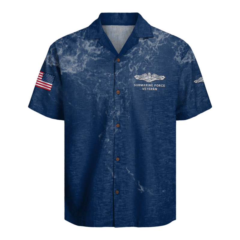US Navy Submarine Veteran Hawaiian Shirt