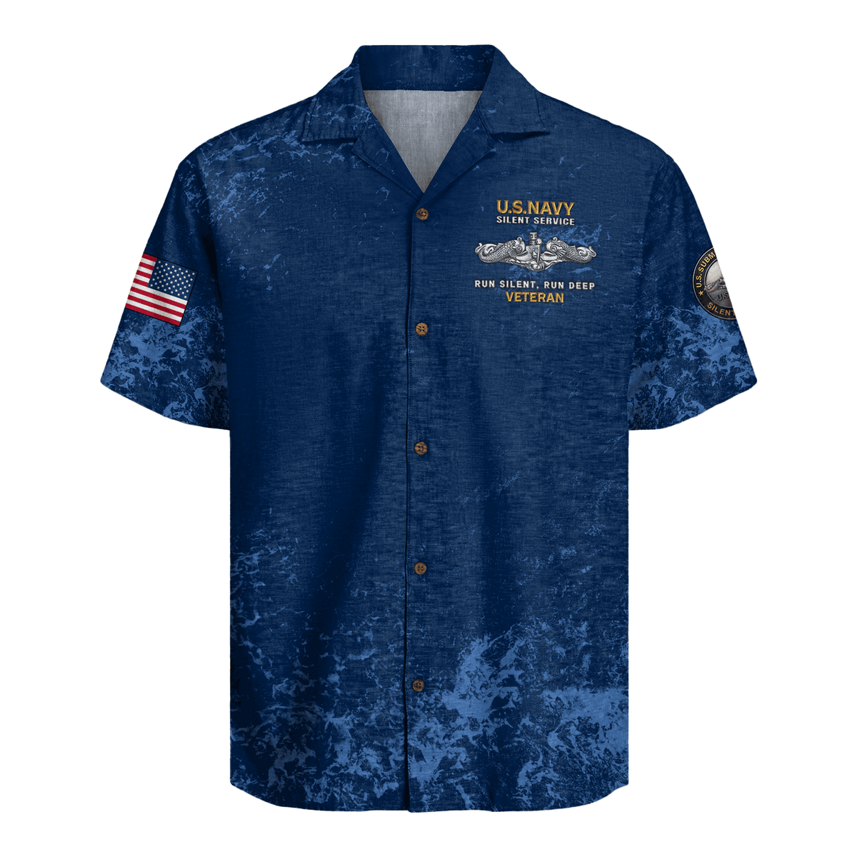US Navy Submarine Veteran Hawaiian Shirt