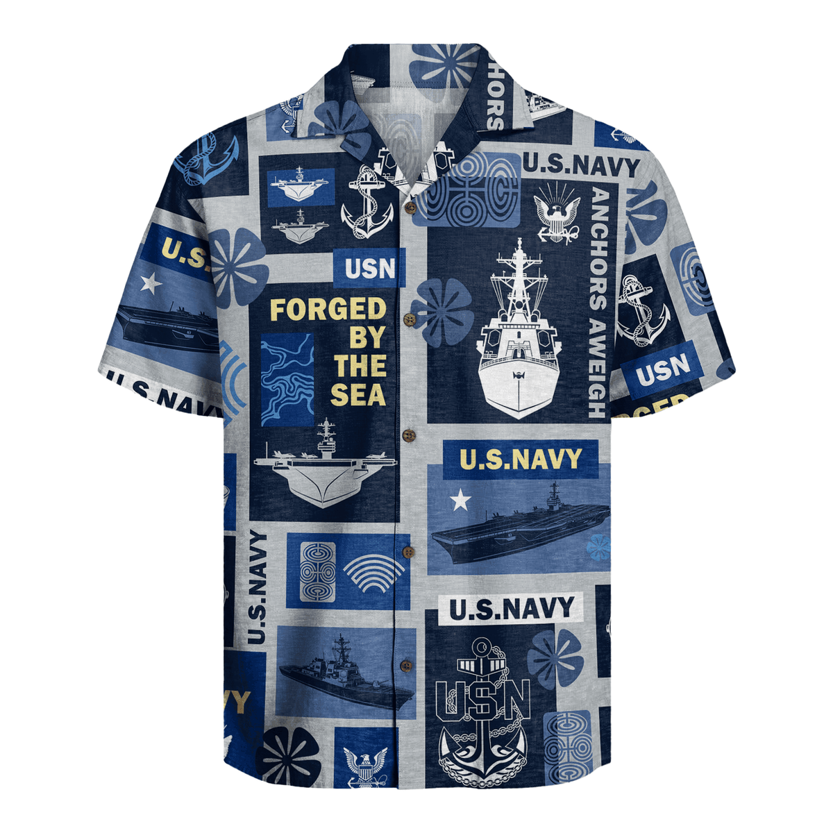 US Navy Hawaiian Shirt