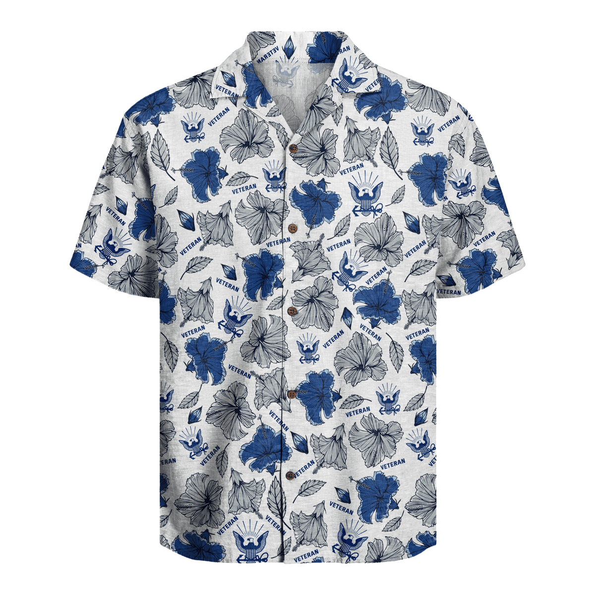 US Navy Veteran Hawaiian Shirt