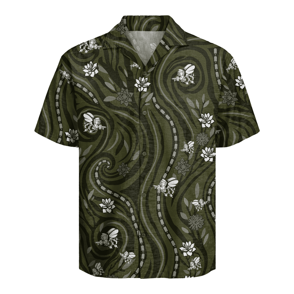 US Navy Seabees Hawaiian Shirt