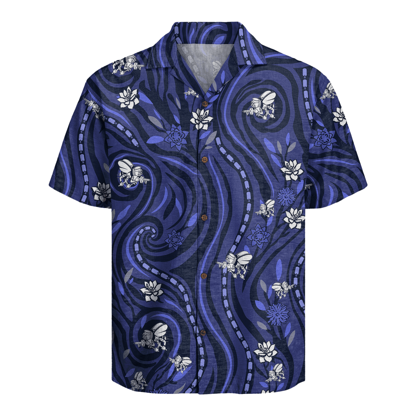 US Navy Seabees Hawaiian Shirt