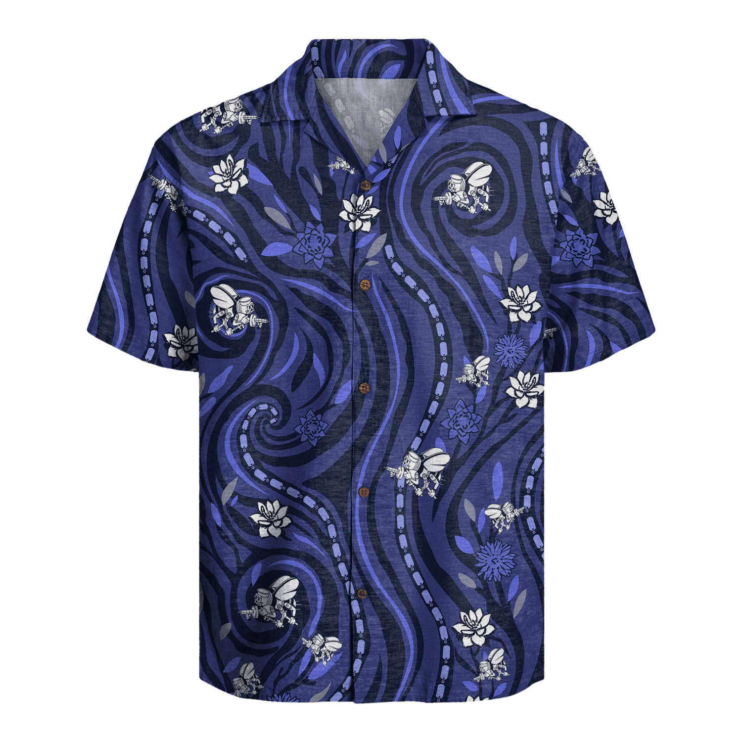 US Navy Seabees Hawaiian Shirt