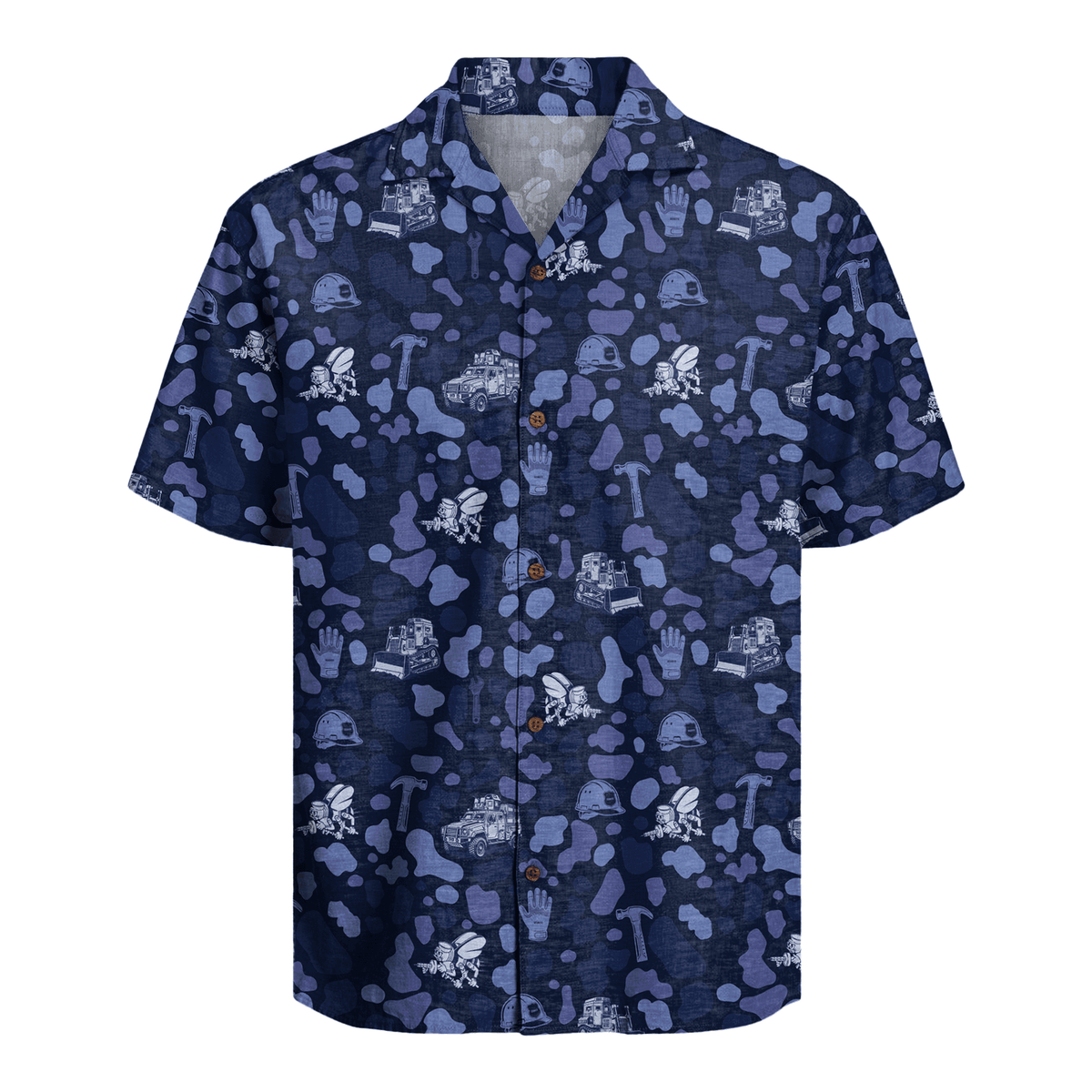 US Navy Seabees Hawaiian Shirt