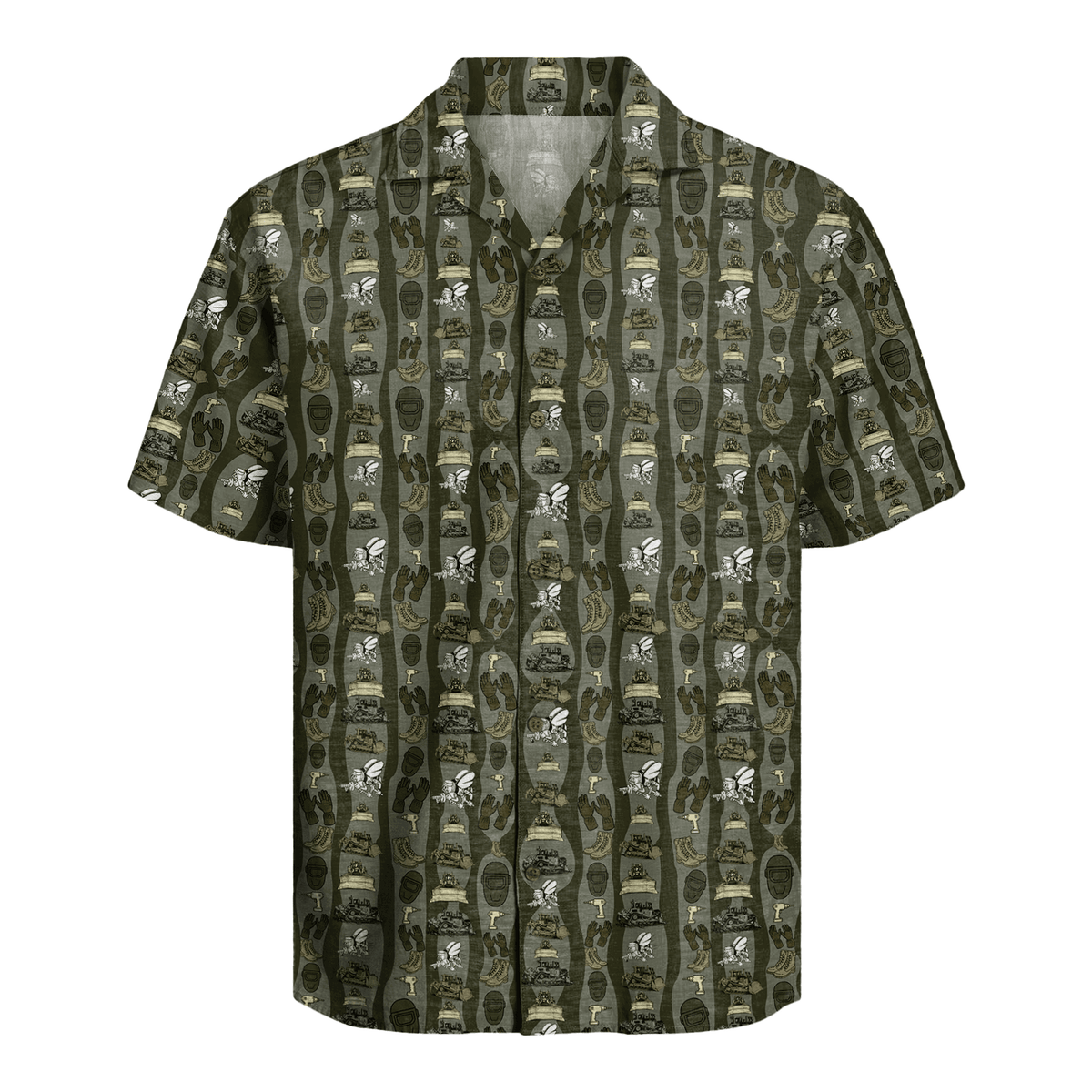 US Navy Seabees Hawaiian Shirt