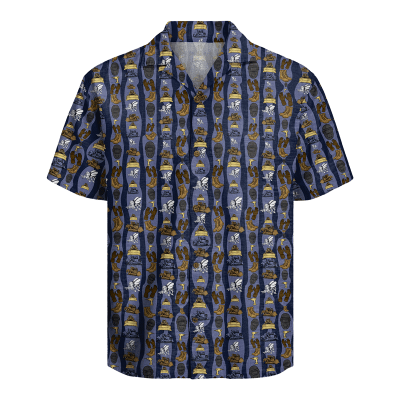 US Navy Seabees Hawaiian Shirt