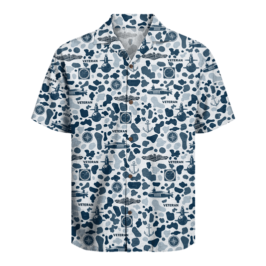 US Navy Submarine Veteran Hawaiian Shirt