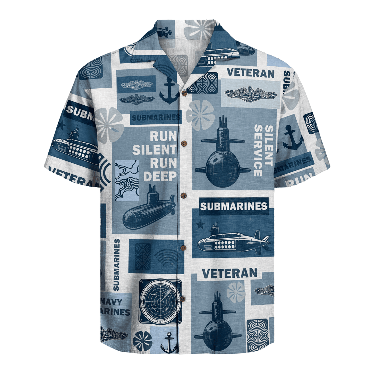 US Navy Submarine Veteran Hawaiian Shirt