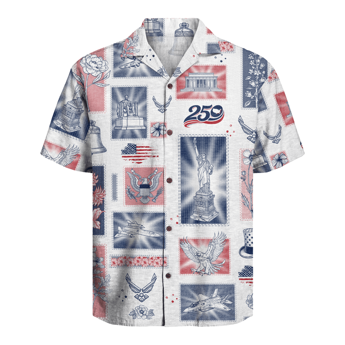 US Air Force – America 250th Anniversary Hawaiian Shirt