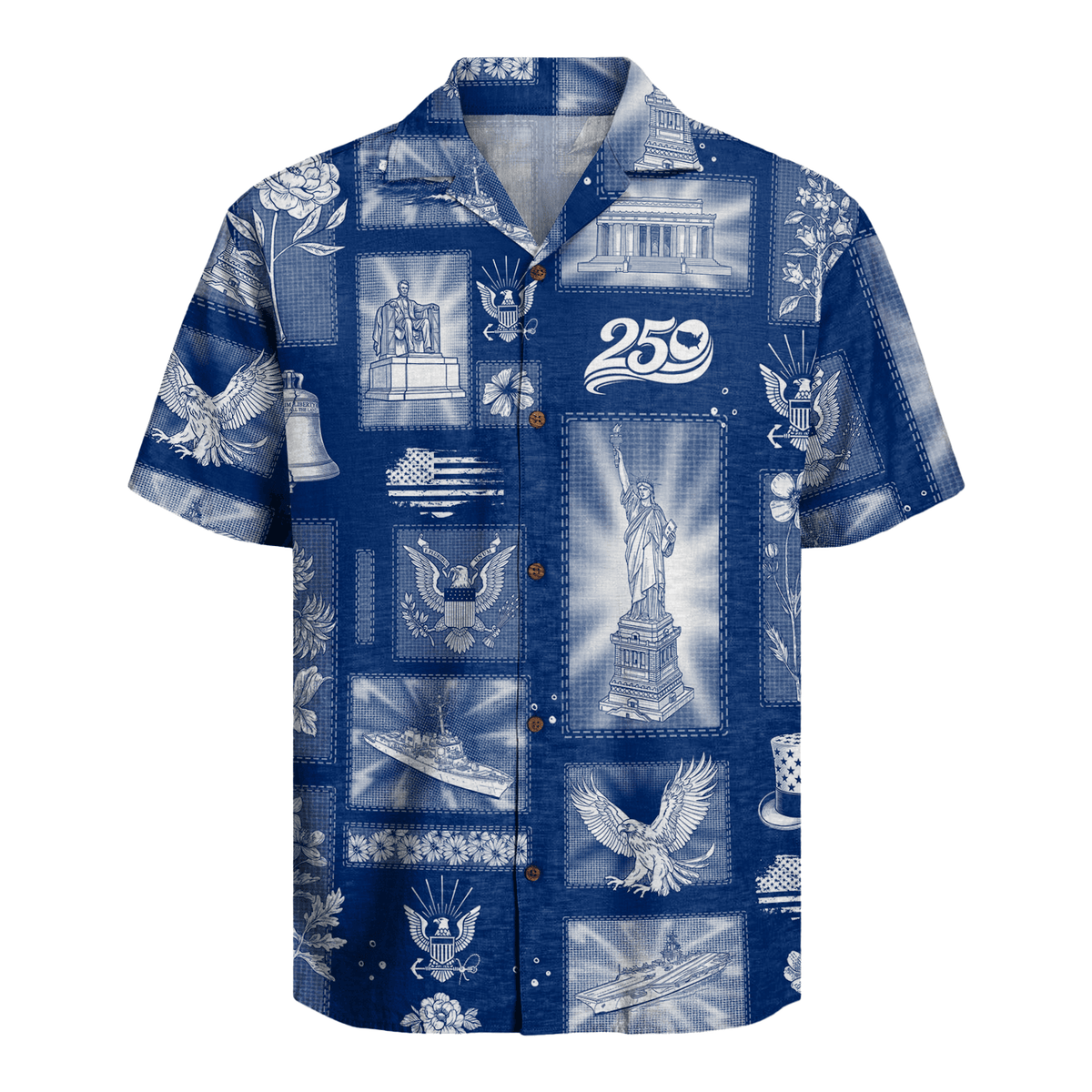 US Navy - America 250th Anniversary Hawaiian Shirt