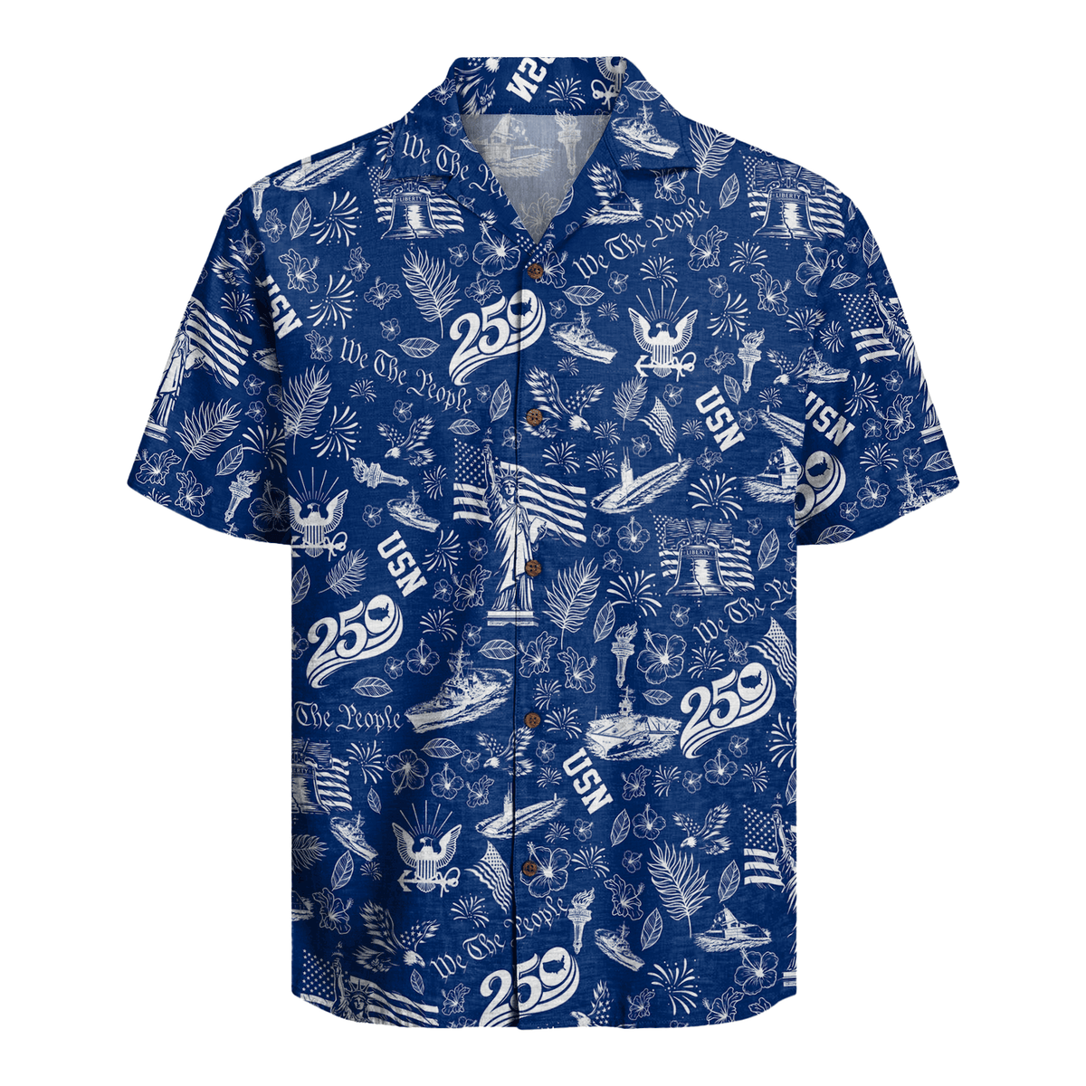 US Navy - America 250th Anniversary Hawaiian Shirt
