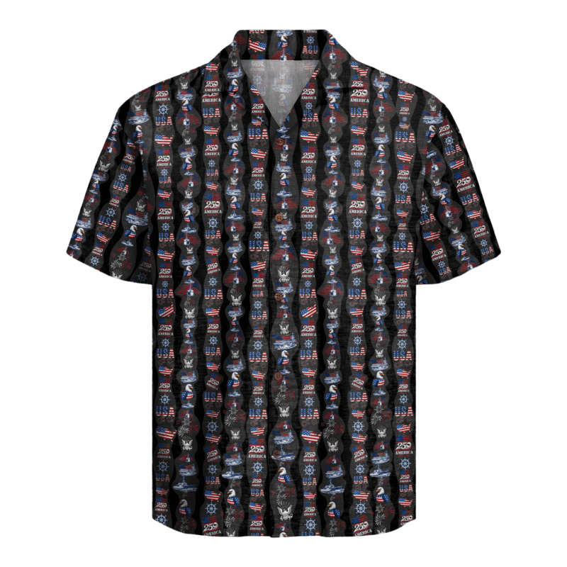 US Navy - America 250th Anniversary Hawaiian Shirt