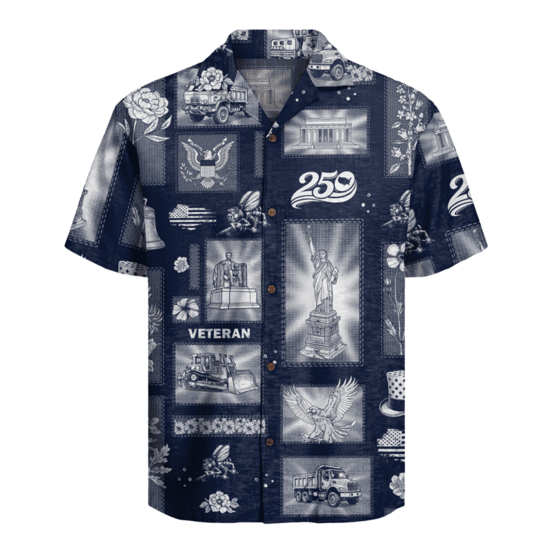US Seabees Veteran - America 250th Anniversary Hawaiian Shirt