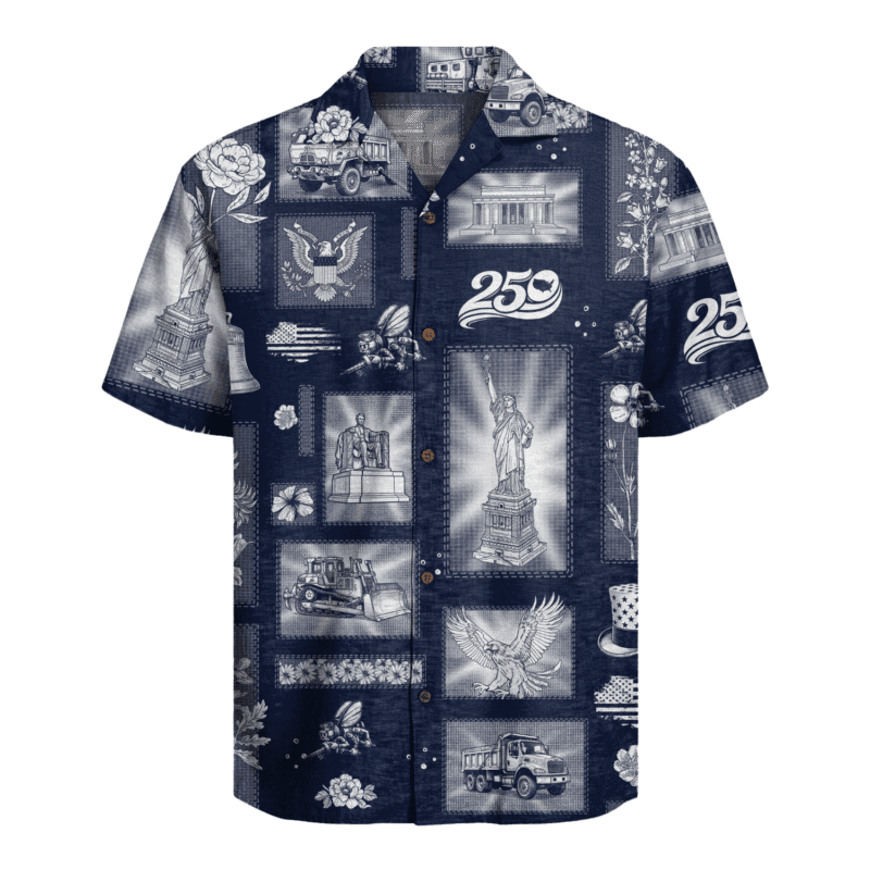 US Seabees - America 250th Anniversary Hawaiian Shirt