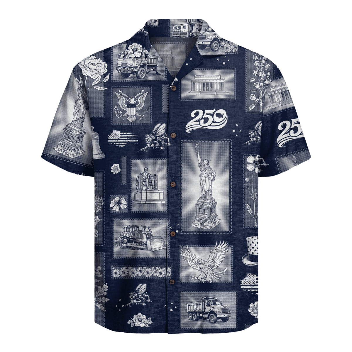 US Seabees - America 250th Anniversary Hawaiian Shirt