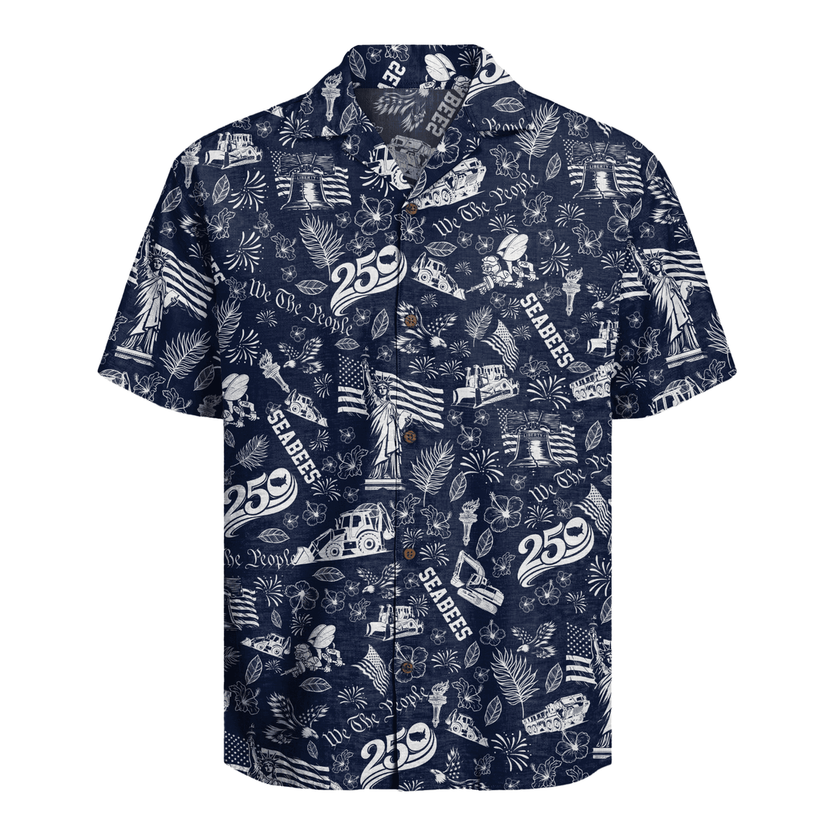 US Seabees - America 250th Anniversary Hawaiian Shirt
