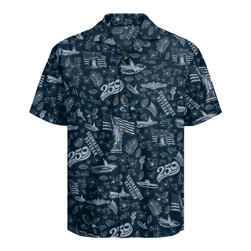 US Submarine Veteran - America 250th Anniversary Hawaiian Shirt