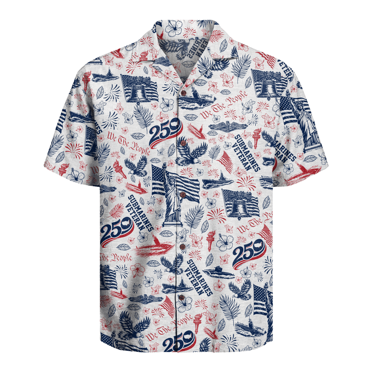 US Submarine Veteran - America 250th Anniversary Hawaiian Shirt