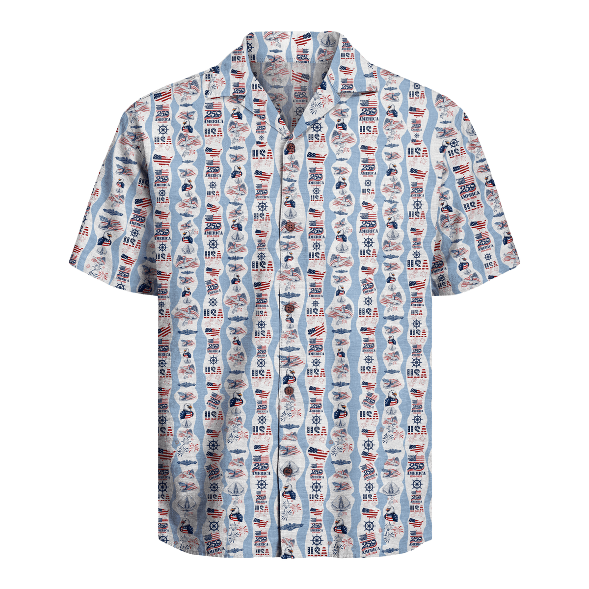US Submarine - America 250th Anniversary Hawaiian Shirt