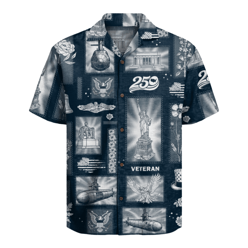 US Submarine Veteran - America 250th Anniversary Hawaiian Shirt