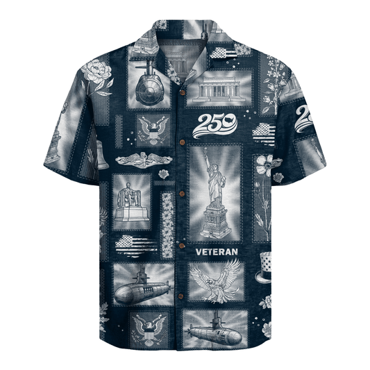 US Submarine Veteran - America 250th Anniversary Hawaiian Shirt
