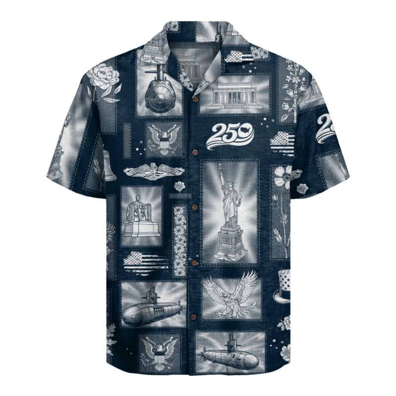US Submarine - America 250th Anniversary Hawaiian Shirt