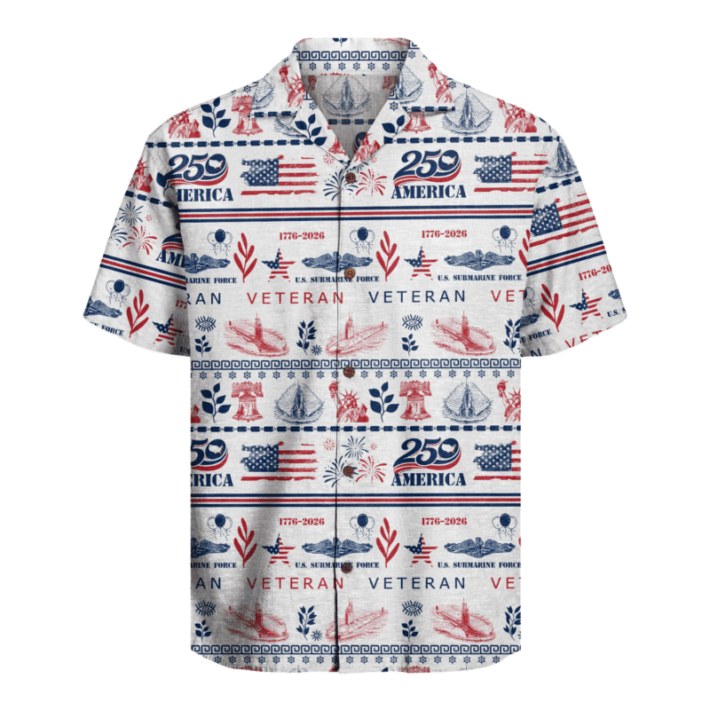 US Submarine Veteran - America 250th Anniversary Hawaiian Shirt