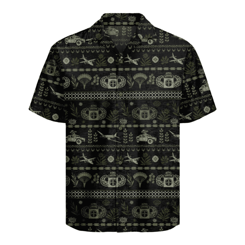 US Army - 82nd AirBorne Division Hawaiian Shirt