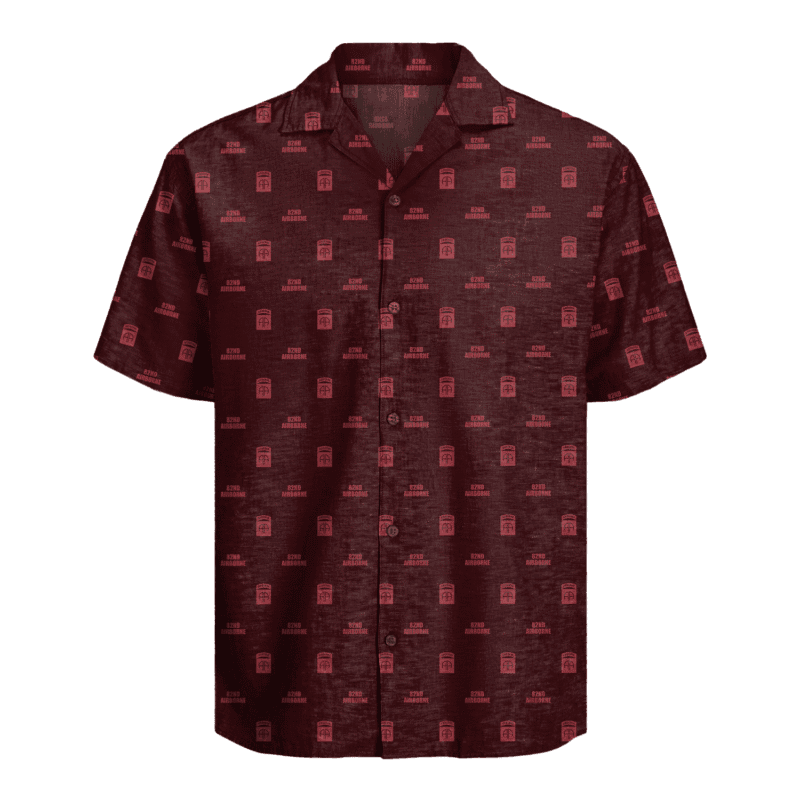US Army - 82nd AirBorne Division Hawaiian Shirt