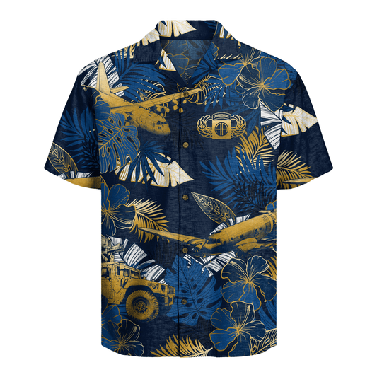 US Army - 82nd AirBorne Division Hawaiian Shirt