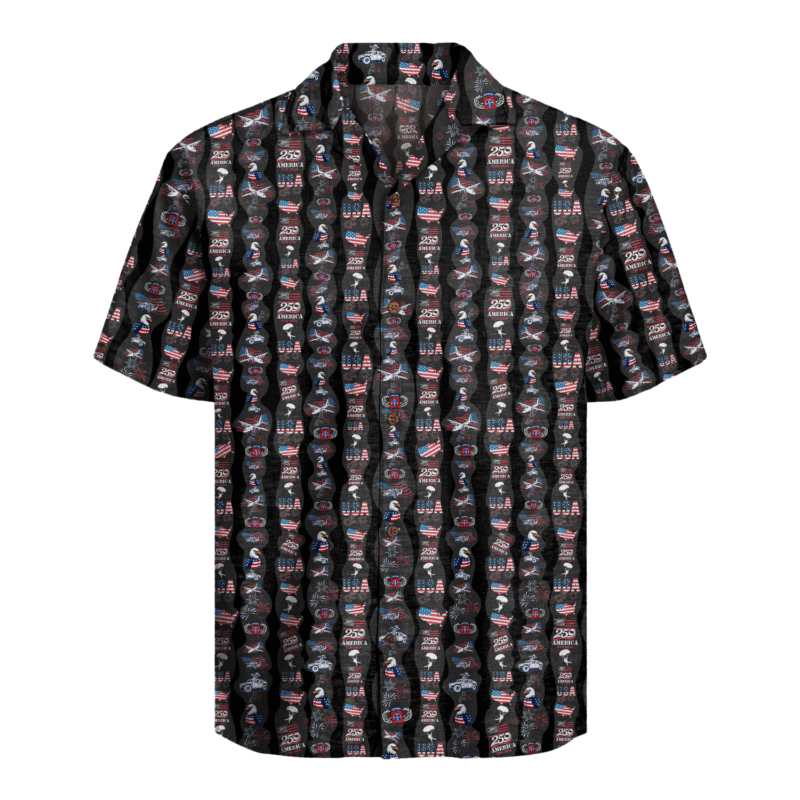 US Army 82nd Airborne - America 250th Hawaiian Shirt