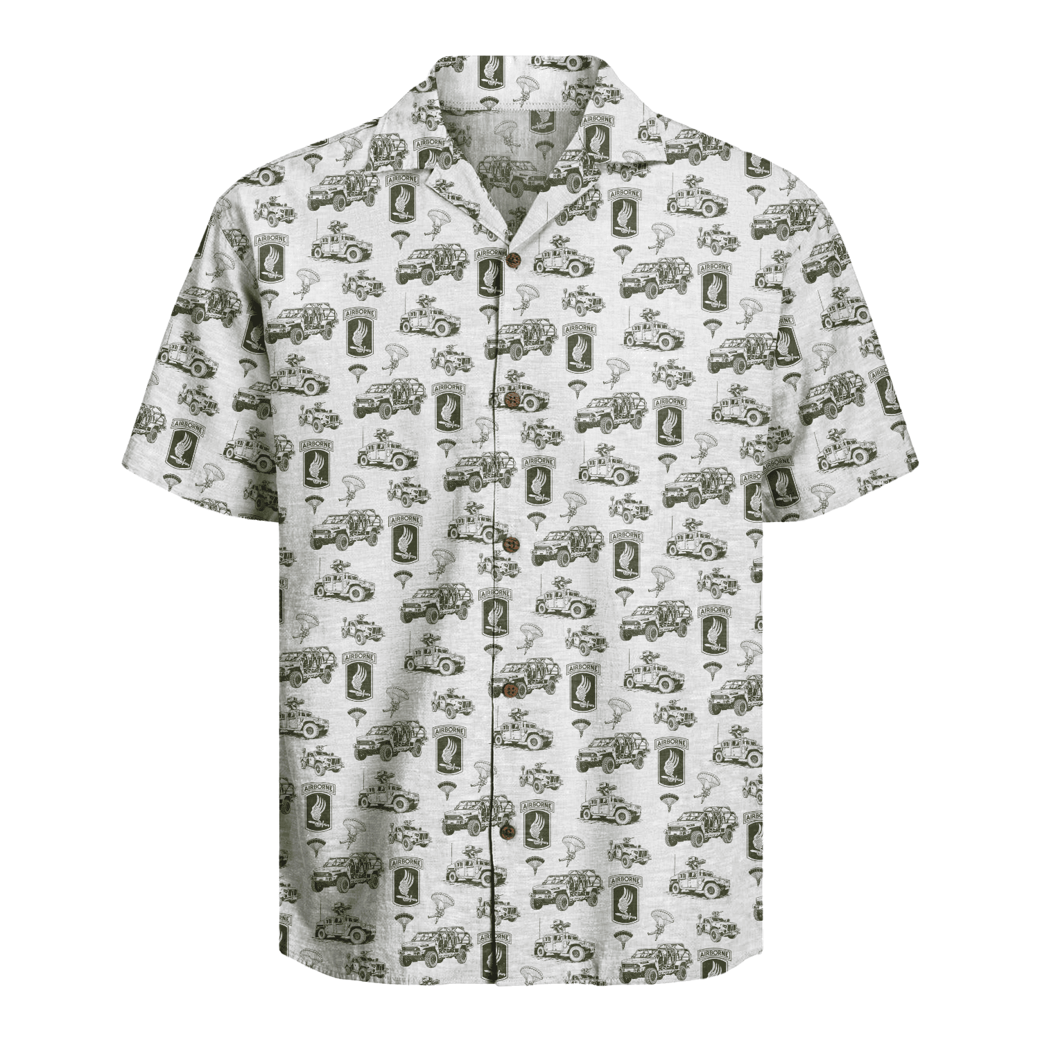 US Army - 173rd Airborne Brigade Hawaiian Shirt