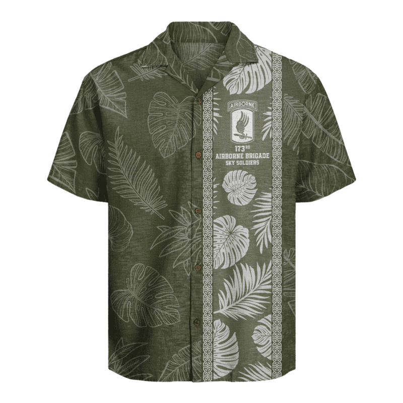 US Army - 173rd Airborne Brigade Hawaiian Shirt