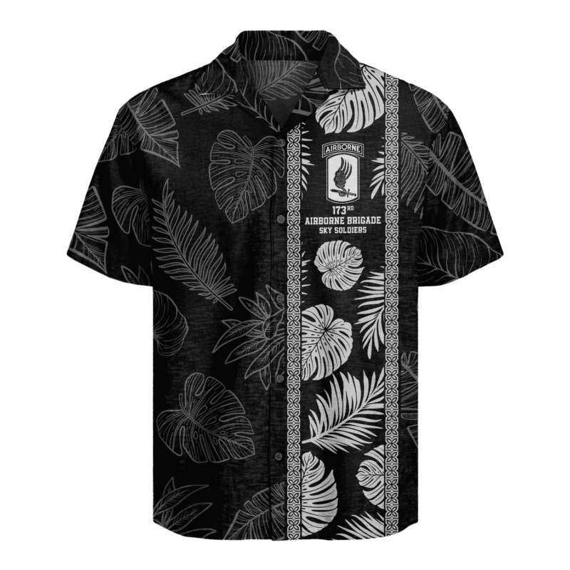 US Army - 173rd Airborne Brigade Hawaiian Shirt