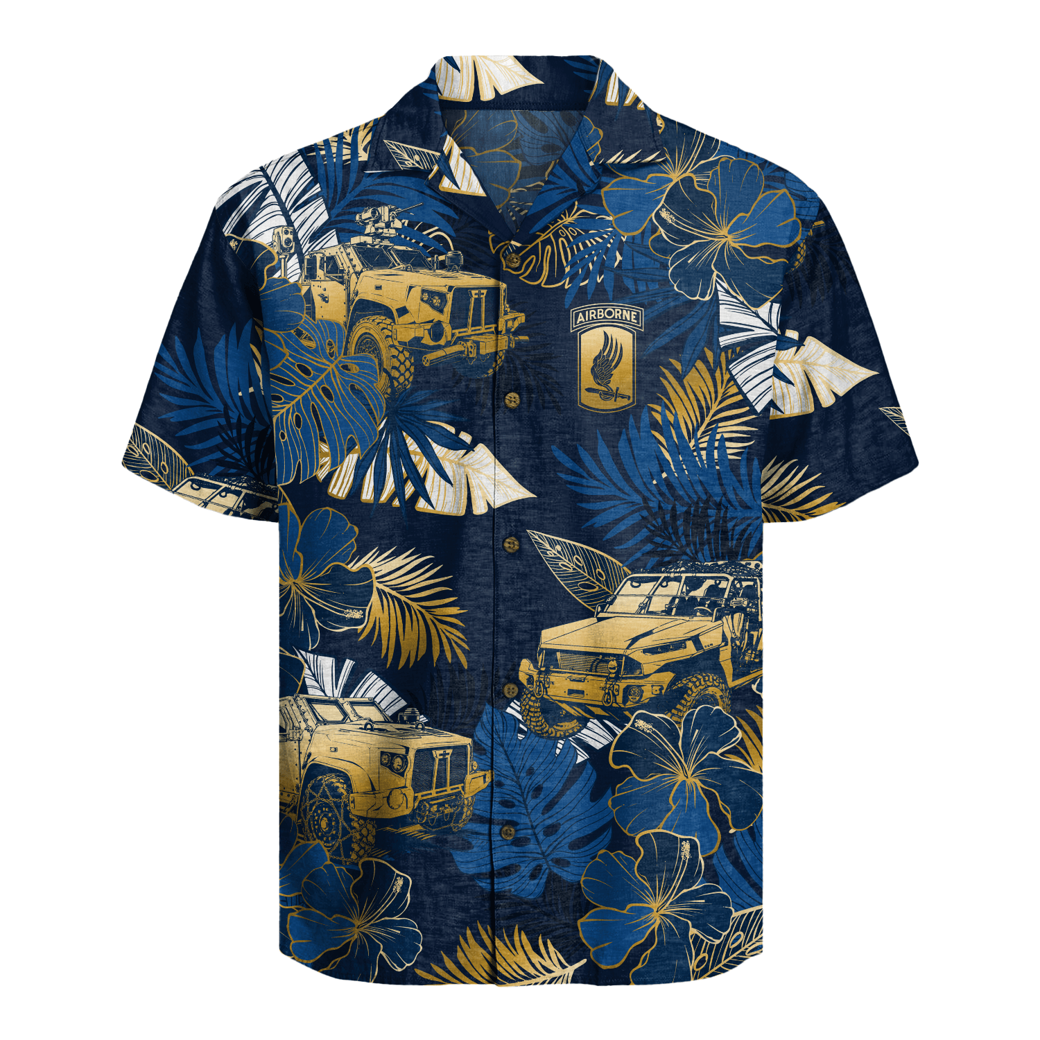 US Army - 173rd Airborne Brigade Hawaiian Shirt