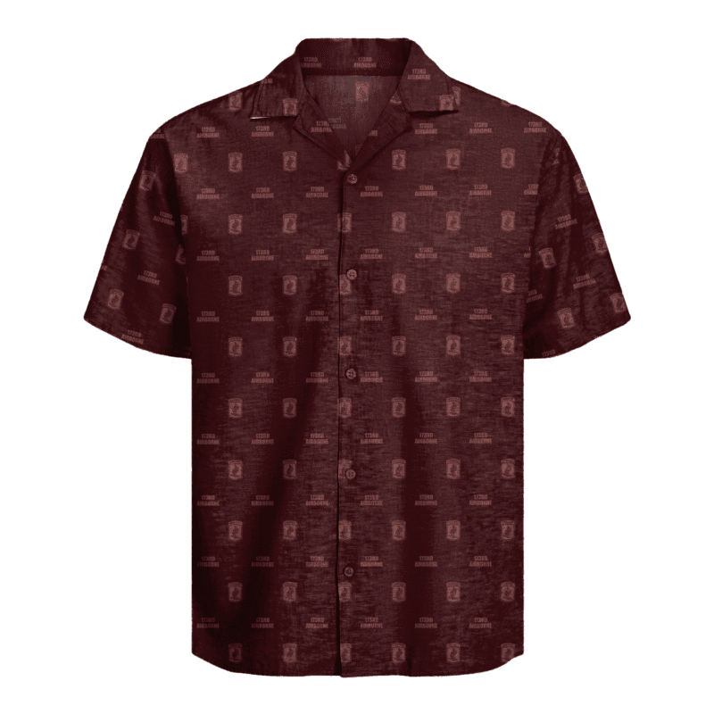 US Army - 173rd Airborne Brigade Hawaiian Shirt
