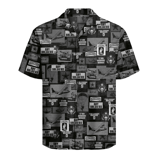 US Army - 173rd Airborne Brigade Hawaiian Shirt