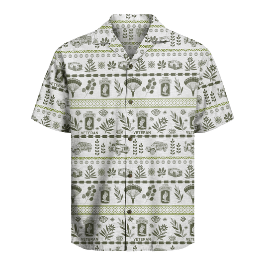 US Army - 173rd Airborne Brigade Veteran Hawaiian Shirt