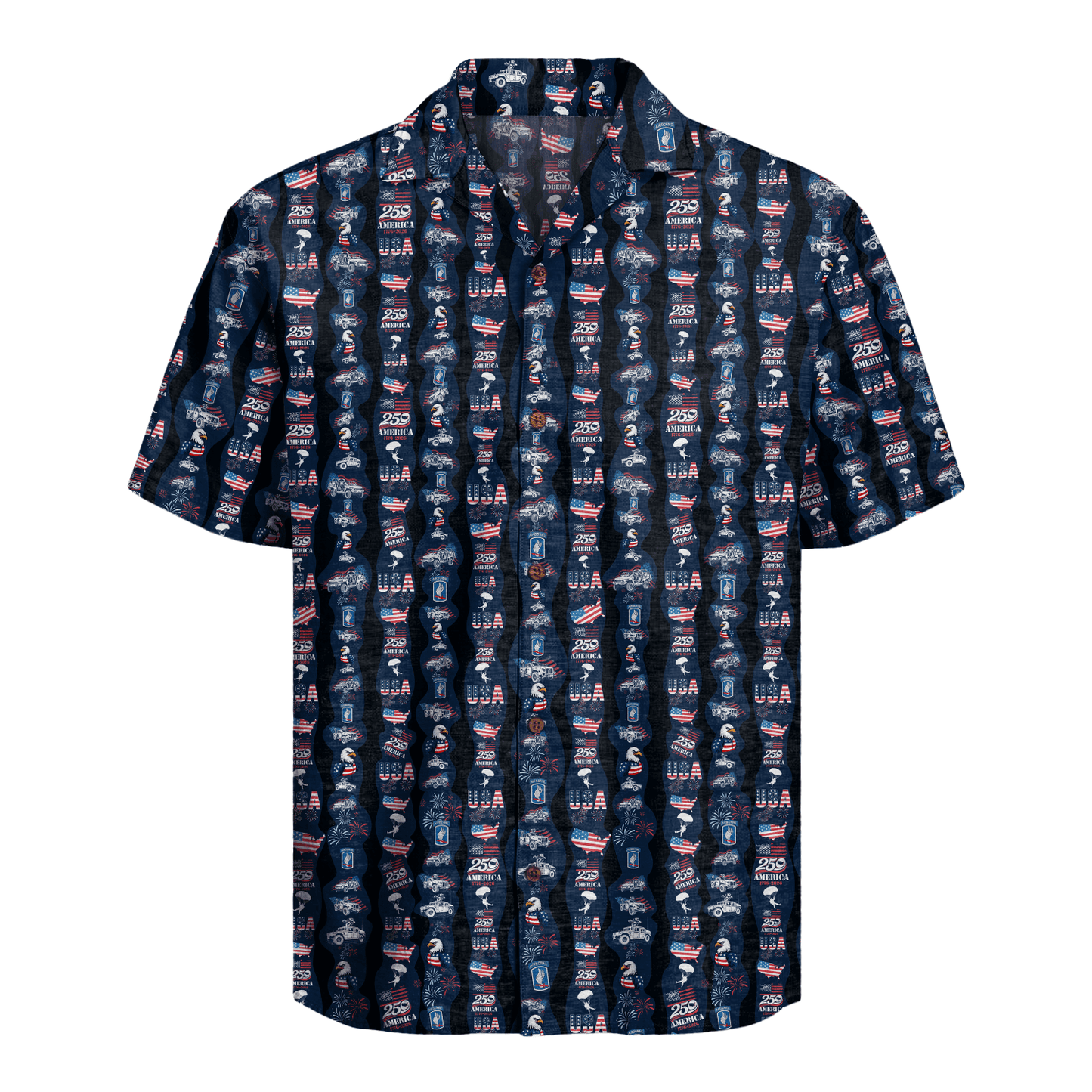 US Army 173rd Airborne - America 250th Hawaiian Shirt