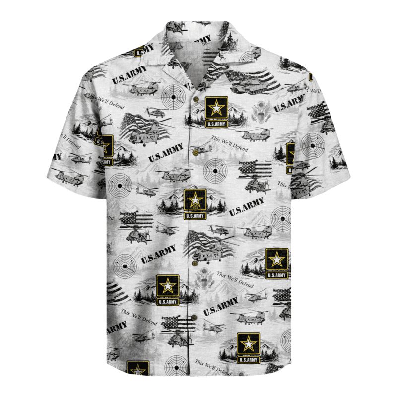 US Army Hawaiian Shirt