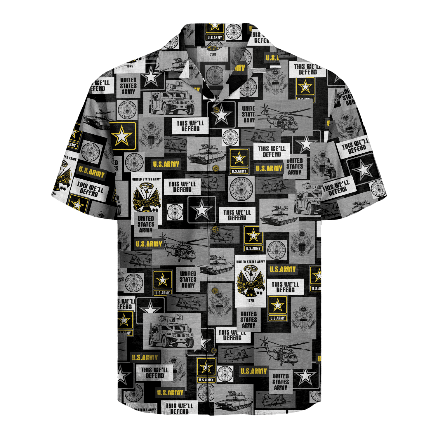 US Army Hawaiian Shirt