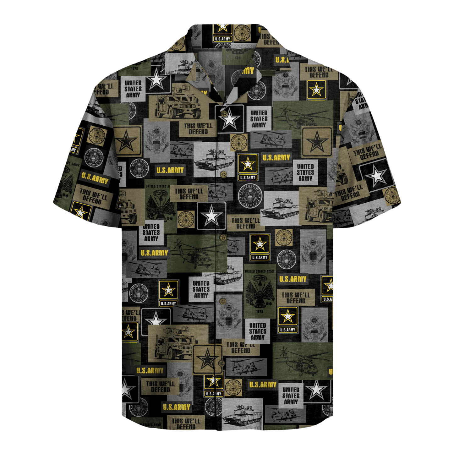 US Army Hawaiian Shirt