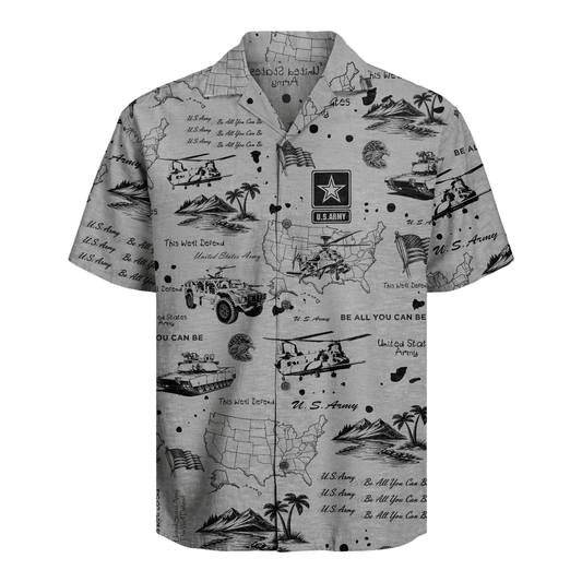 US Army Hawaiian Shirt