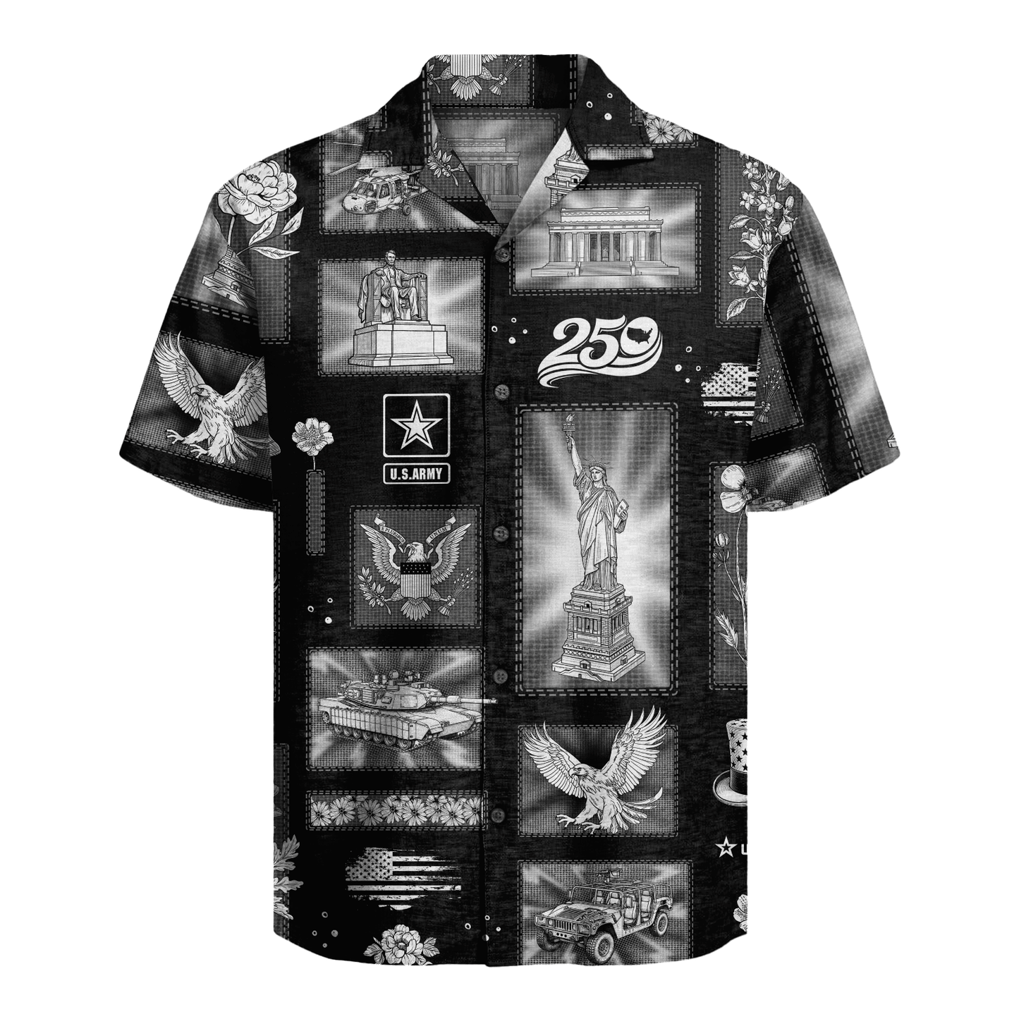 US Army – America 250th Anniversary Hawaiian Shirt