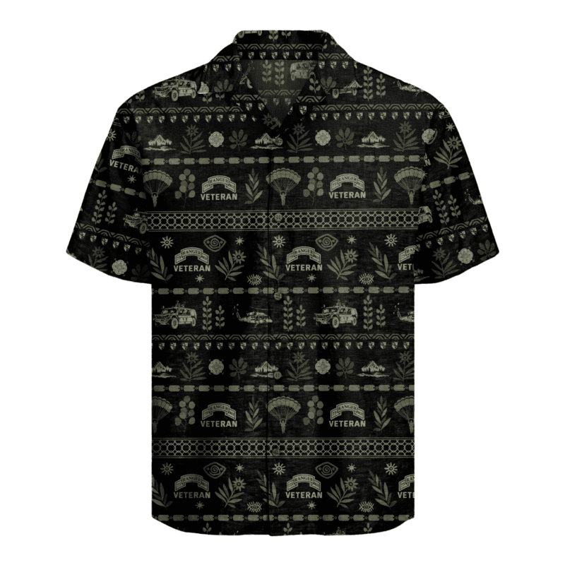 US Army - 75th Ranger Veteran Hawaiian Shirt