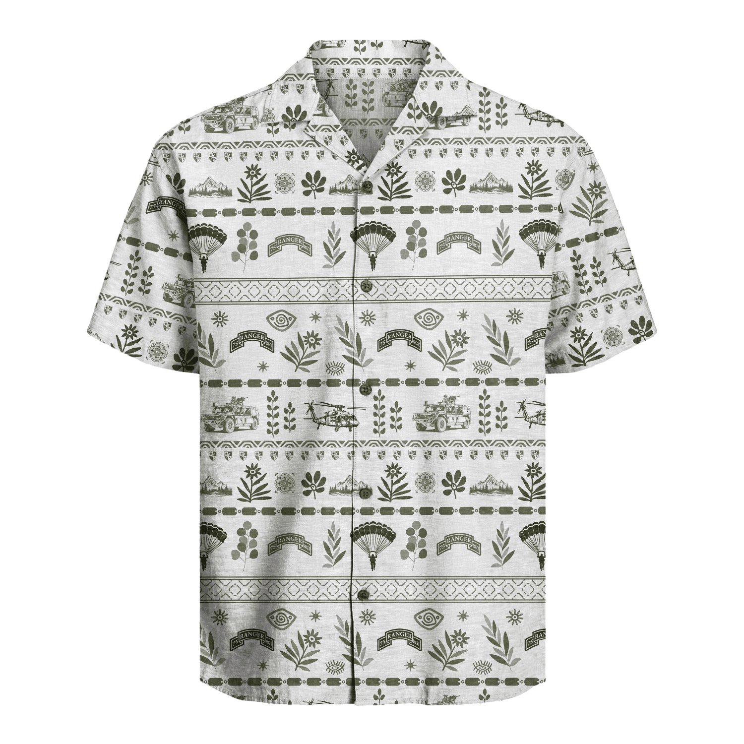 US Army - 75th Ranger Hawaiian Shirt